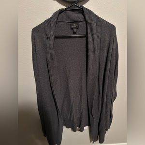 Worthington Women dark grey cardigan, 1X